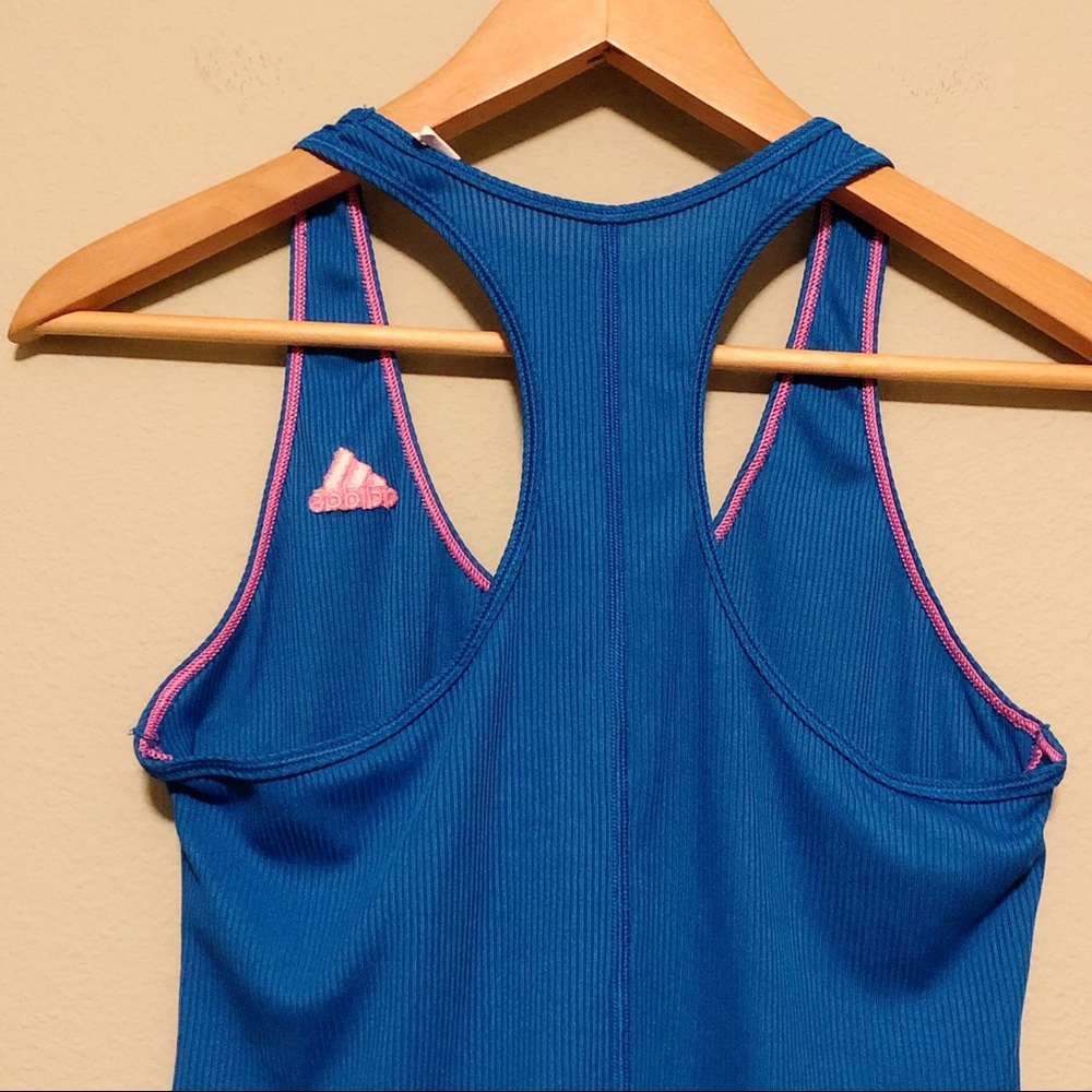 Adidas Ribbed Racerback Tank - M - Picture 4 of 7